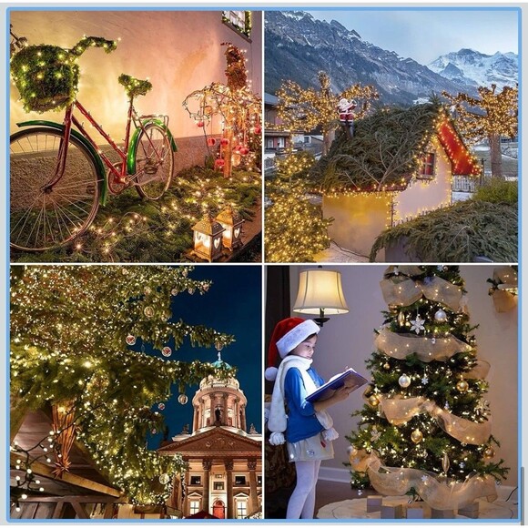 BNIP-Garden Party Mini Lights - 50 Lights Each - New - Indoor Outdoor Pack of 2 - Picture 6 of 10